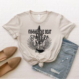 Gimme the Beat and Free My Soul Graphic Tee